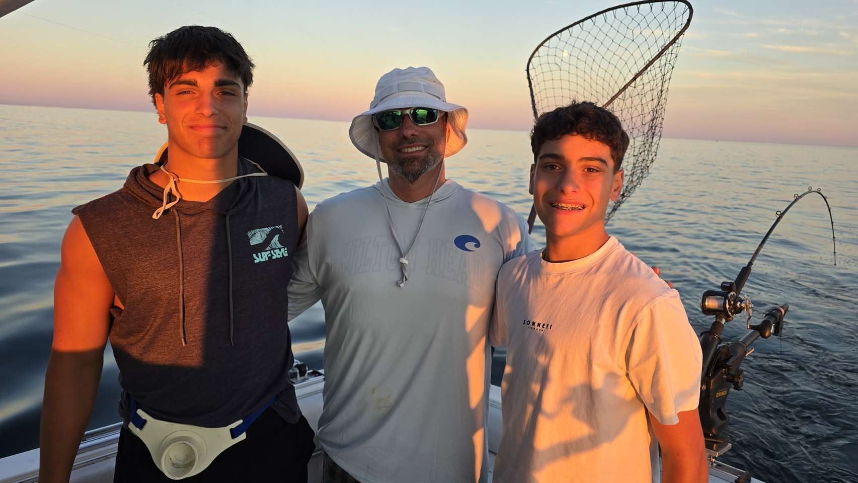 Lake Michigan fishing catch aboard Next Gen Charters in Kewaunee, Wisconsin
