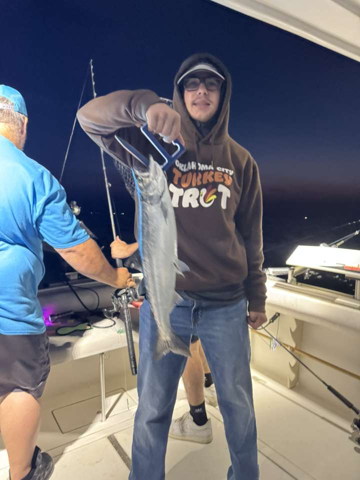 Lake Michigan fishing catch aboard Next Gen Charters in Kewaunee, Wisconsin